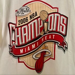 Miami Heat 2006 Championship Reebok Shirt